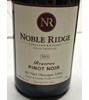 Noble ridge Reserve Pinot Noir 2013